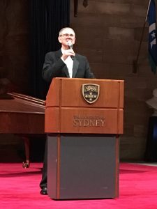 Photo of podium at USYD